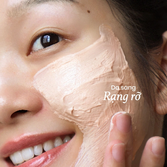 Mặt Nạ Bùn Sáng Da Cho Da Sạm Nám
