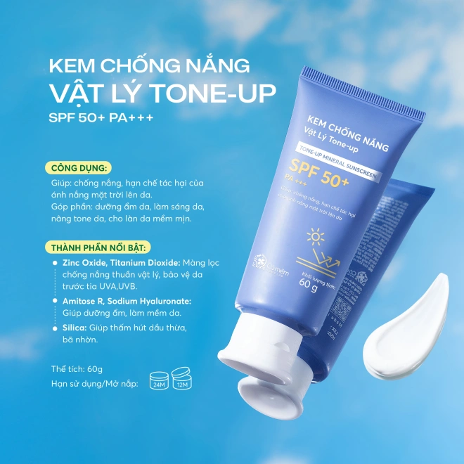 Combo Chăm Sóc Da Tẩy Trang Và Kem Chống Nắng Cho Mọi Loại Da