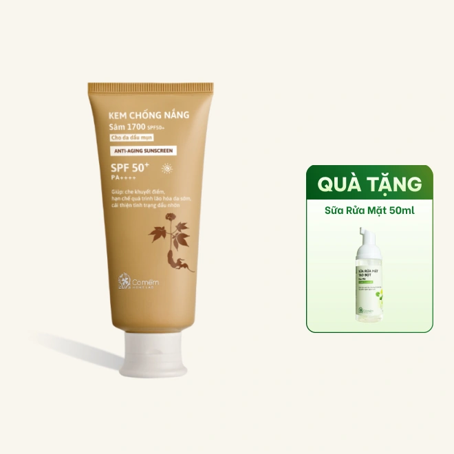Kem Chống Nắng Sâm 1700 SPF 50+