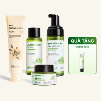Combo Dưỡng Da Tơ Tằm & Kem Chống Nắng Hây Hây 