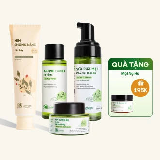 Combo Dưỡng Da Tơ Tằm & Kem Chống Nắng Hây Hây 