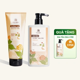  Combo 2 Sản Phẩm Sữa Tắm Sữa Dưỡng Thể Sáng Da Toàn Thân
