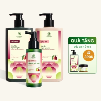 Combo Chăm Sóc Tóc Yếu Rụng Toàn Diện Giúp Tóc Chắc Khỏe