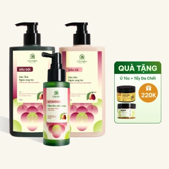 Combo Chăm Sóc Tóc Yếu Rụng Toàn Diện Giúp Tóc Chắc Khỏe