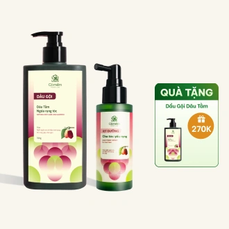 Combo Gội Xịt Dưỡng Cho Tóc Yếu Rụng Giúp Tóc Chắc Khỏe