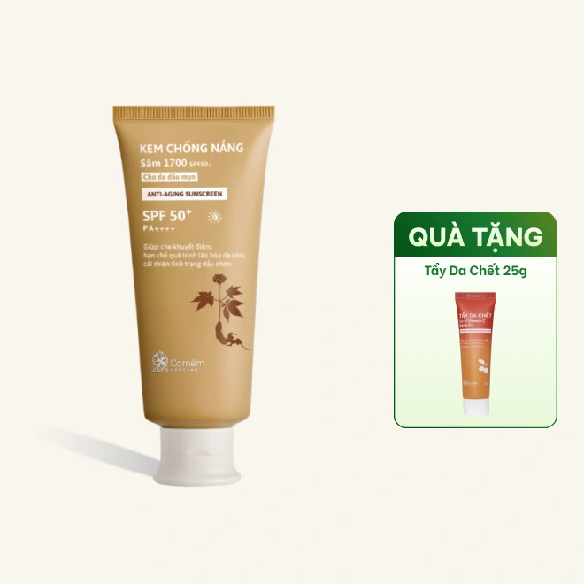 Kem Chống Nắng Sâm 1700 SPF 50+