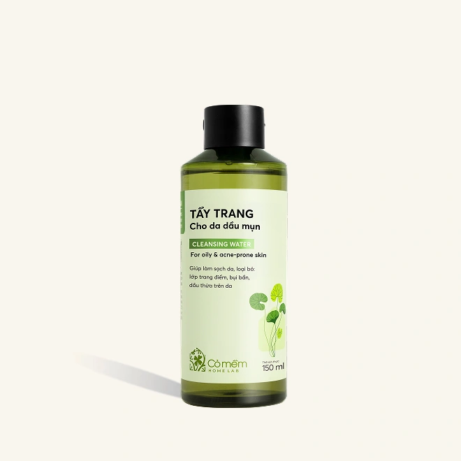 Nước tẩy trang cho da dầu mụn