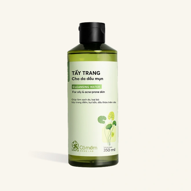 Nước tẩy trang cho da dầu mụn