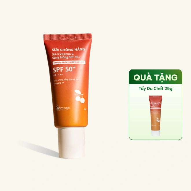 Sữa Chống Nắng Sơ-ri Vitamin C Sáng Hồng SPF 50+ PA++++