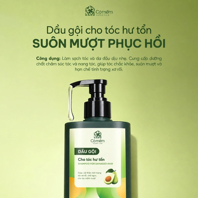 Dầu Gội Cho Tóc Hư Tổn