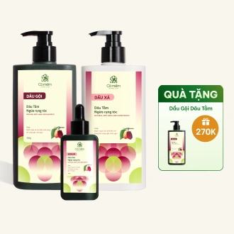 Bộ Chăm Sóc Tóc Ngăn Ngừa Rụng Tóc Dâu Tằm