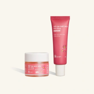 Combo 2 Sản Phẩm Giảm Thâm Dưỡng Mềm Môi Căng Mịn