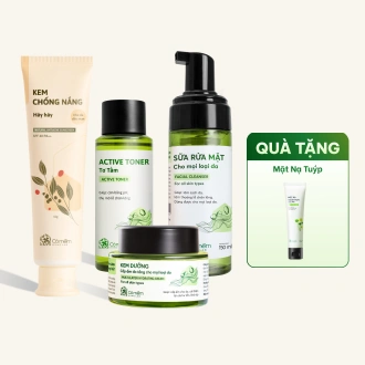 Combo Dưỡng Da Tơ Tằm & Kem Chống Nắng Hây Hây 