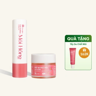 Combo Dưỡng Môi Giảm Thâm Dưỡng Mềm Môi