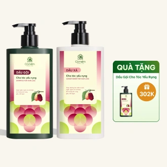 Combo Gội Xả Ngừa Rụng Tóc Cho Tóc Yếu Rụng