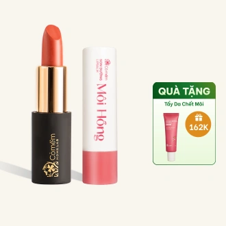 Combo Son Lụa Diễm, Son Dưỡng Môi Hồng