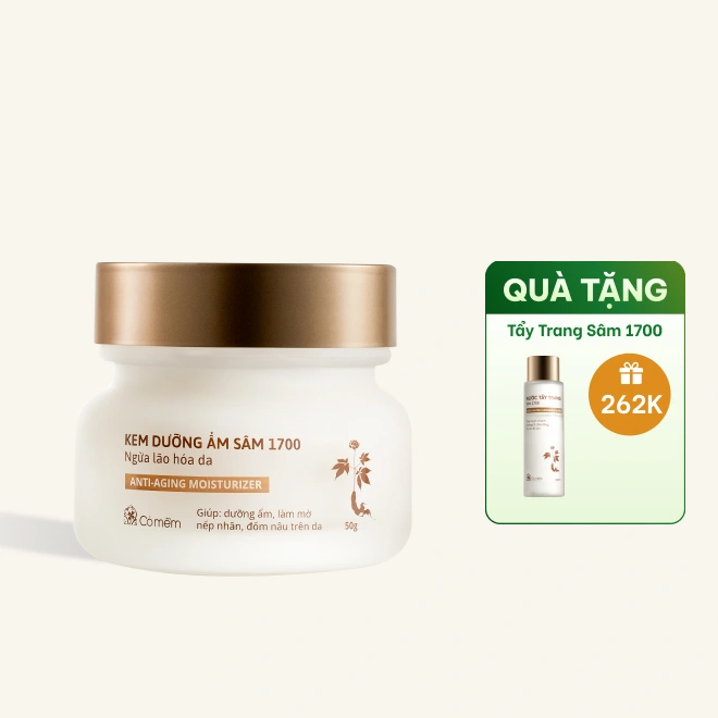 Kem Dưỡng Ẩm Sâm 1700 Ngừa Lão Hoá Da