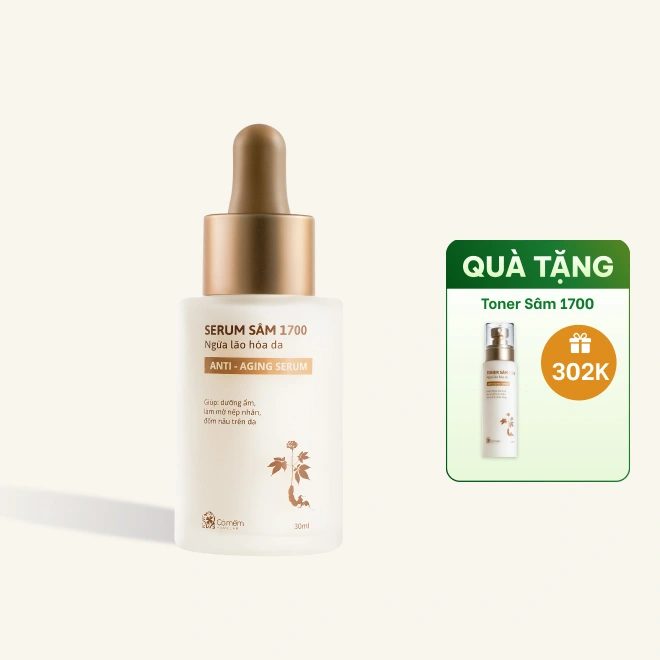 Serum Sâm 1700 Ngừa Lão Hóa Da