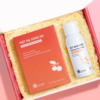 [SET QUÀ TẶNG] Bộ Đôi Cấp Ẩm & Chăm Sóc Da – Xịt Khoáng Và Mặt Nạ