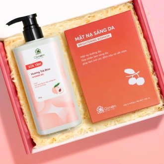 [SET QUÀ TẶNG] Sữa Tắm Thiên Nhiên Và Mặt Nạ Sáng Da