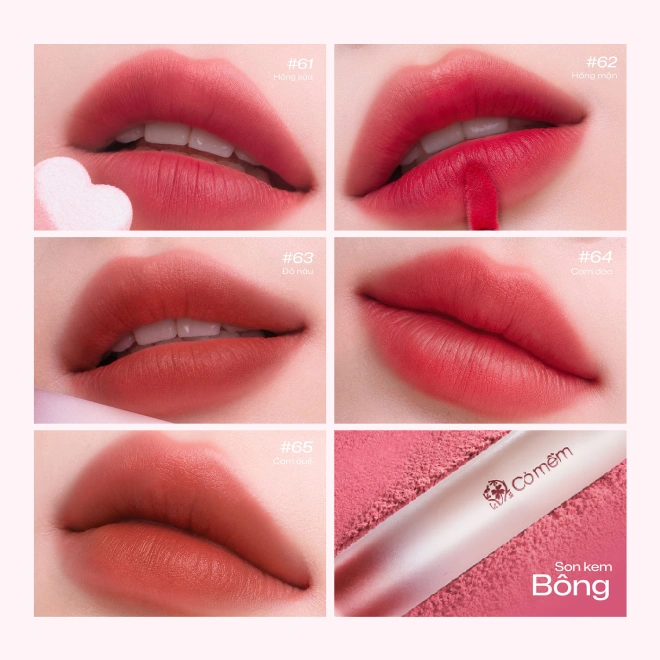 Son Kem Bông - Êm Mịn Lâu Trôi