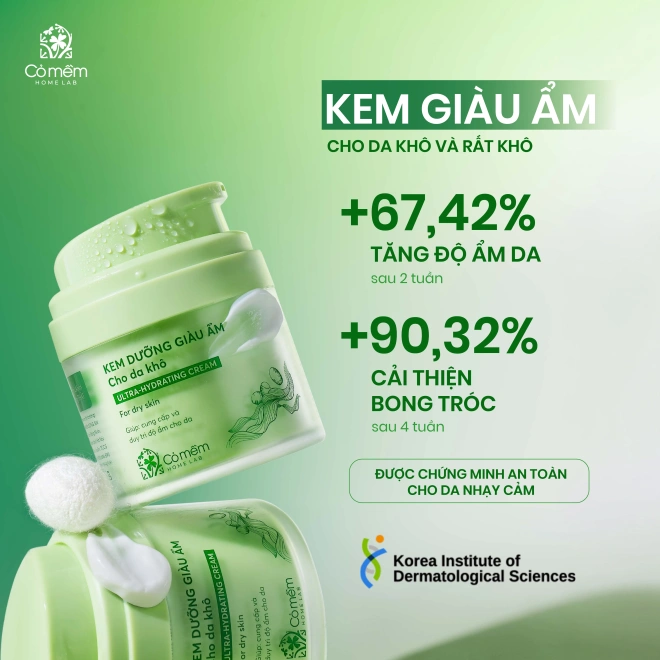 Kem Dưỡng Giàu Ẩm Cho Da Khô