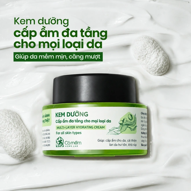 Kem Dưỡng Cấp Ẩm Đa Tầng Cho Mọi Loại Da