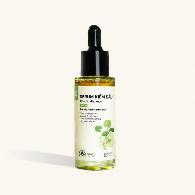Serum Kiềm Dầu Cho Da Dầu Mụn