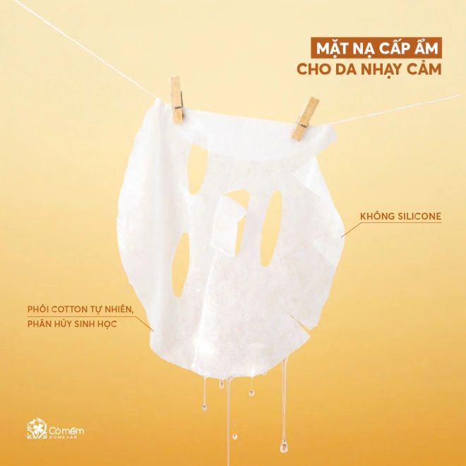 Mặt Nạ Cấp Ẩm Cho Da Nhạy Cảm