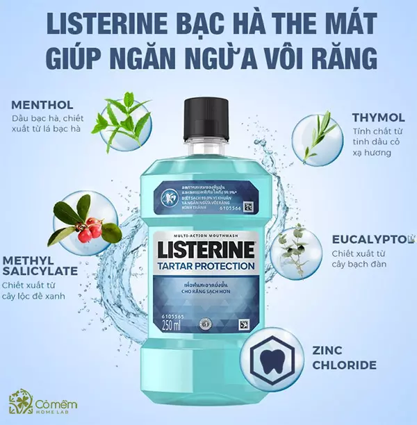 nước súc miệng sát khuẩn họng