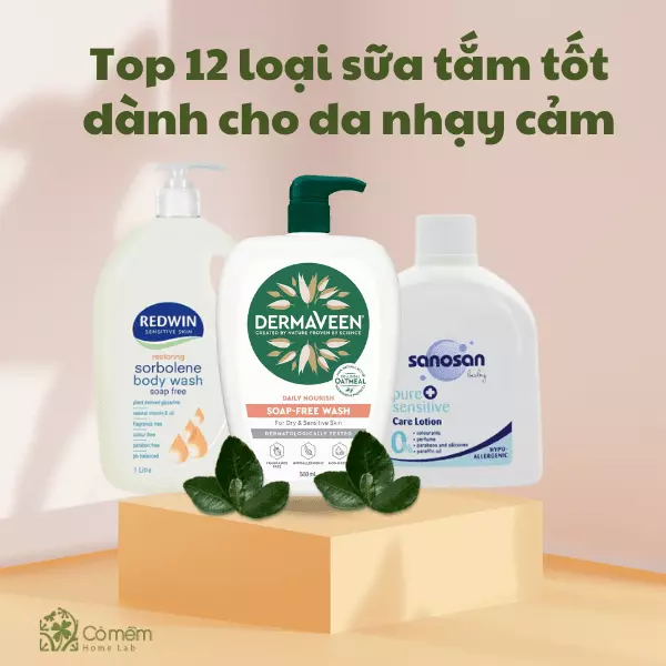 sữa tắm dành cho da nhạy cảm