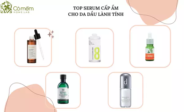 serum cấp ẩm cho da dầu