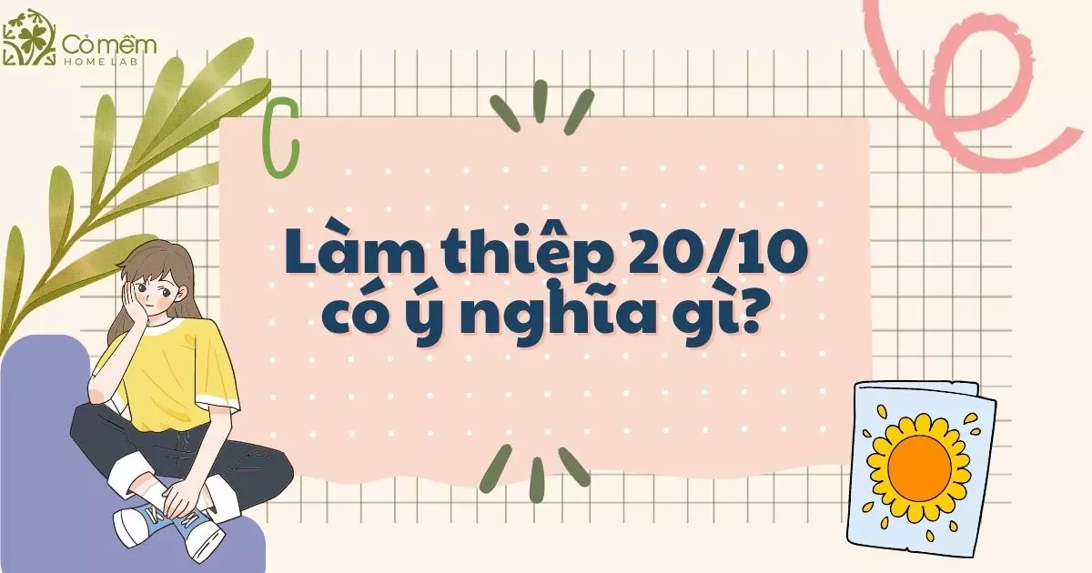 cách làm thiệp 20/10 tặng mẹ