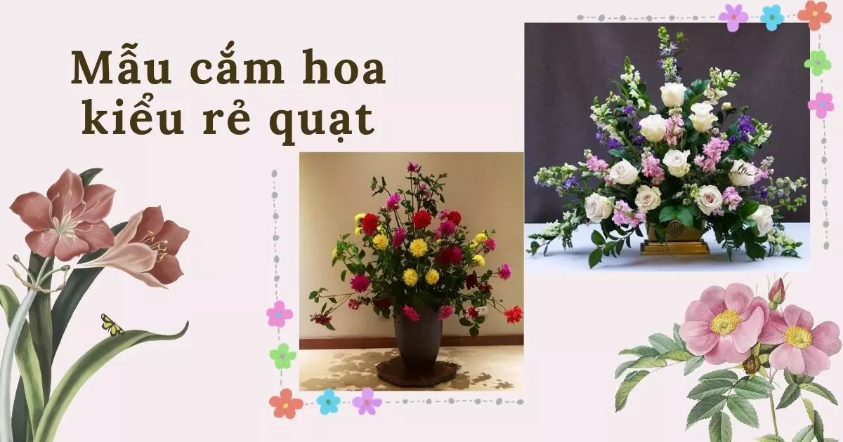 cắm hoa 20/10