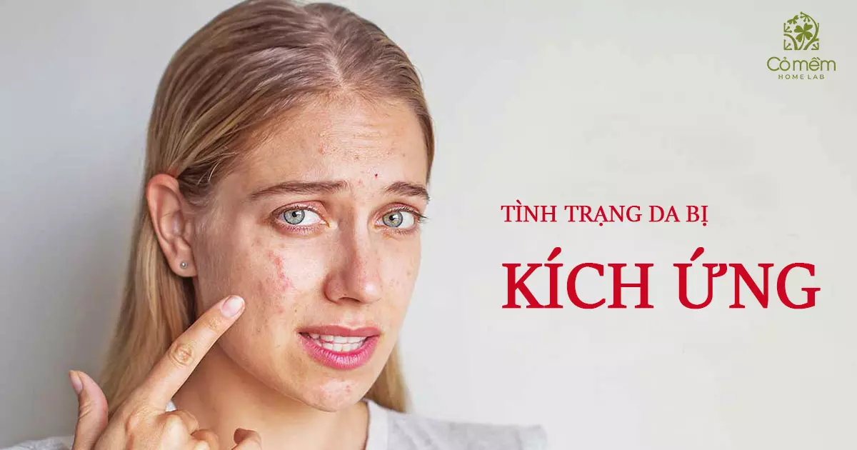 da bị kích ứng