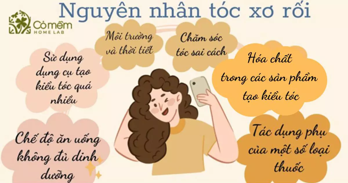 dưỡng tóc mềm mượt