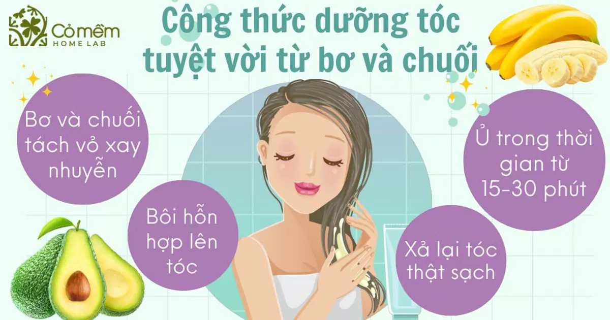 dưỡng tóc mềm mượt