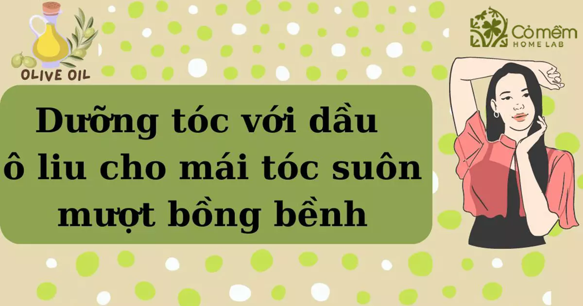 dưỡng tóc mềm mượt