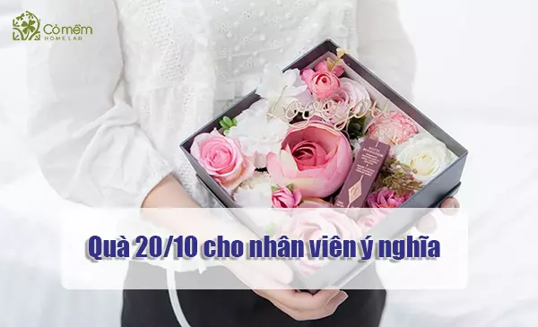 Top 15+ món quà 20/10 cho nhân viên, đồng nghiệp nữ độc đáo, ý nghĩa