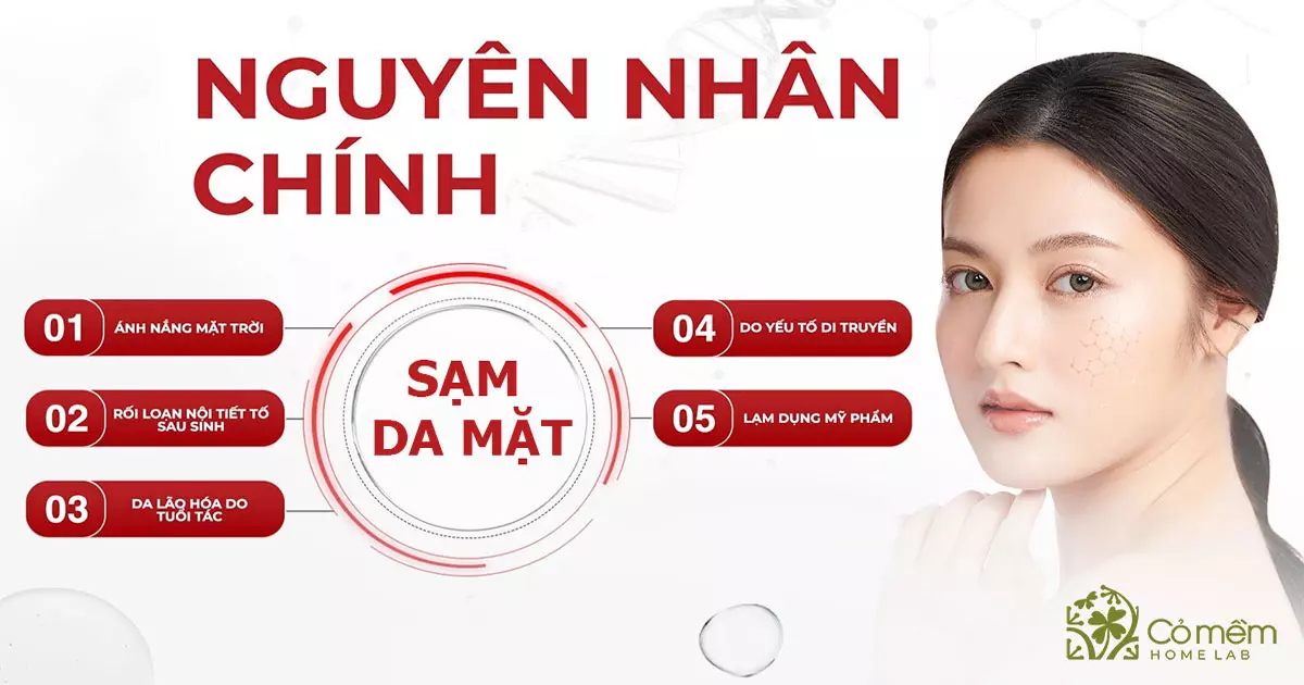 sạm da mặt