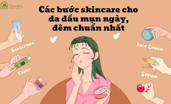 skincare cho da dầu mụn