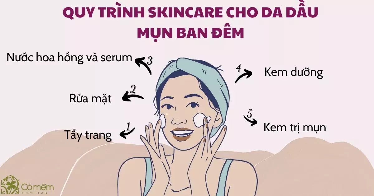 skincare cho da dầu mụn