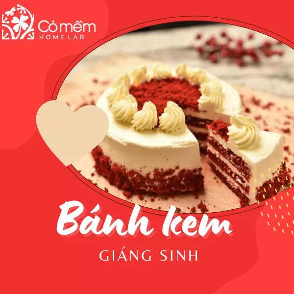 mẫu bánh kem giáng sinh đẹp