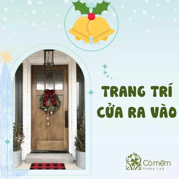 trang trí noel văn phòng làm việc