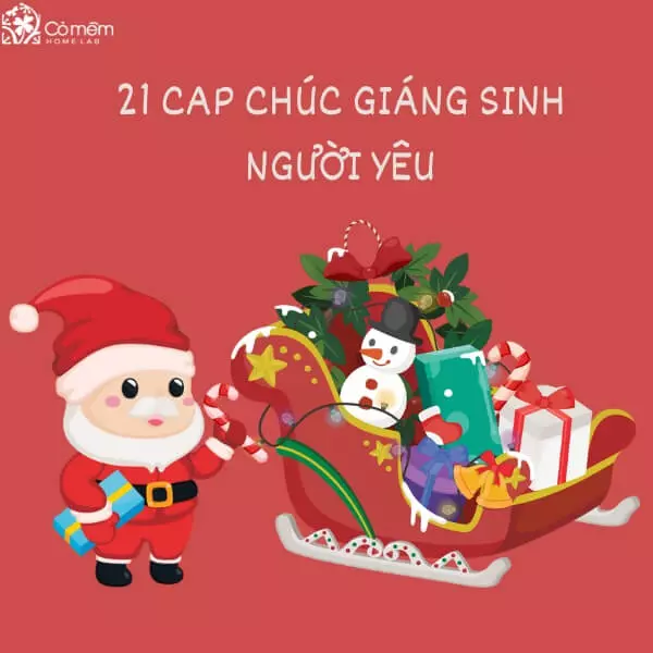 cap chúc giáng sinh người yêu