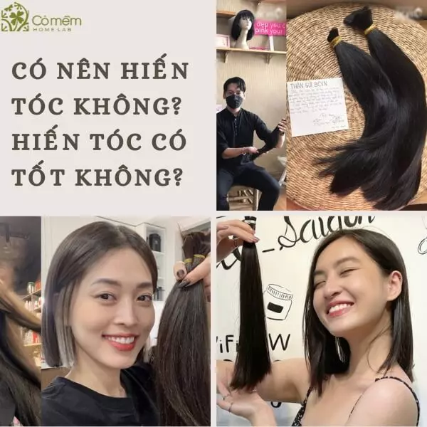 có nên hiến tóc không