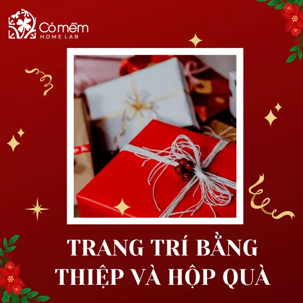 Trang trí noel cho văn phòng