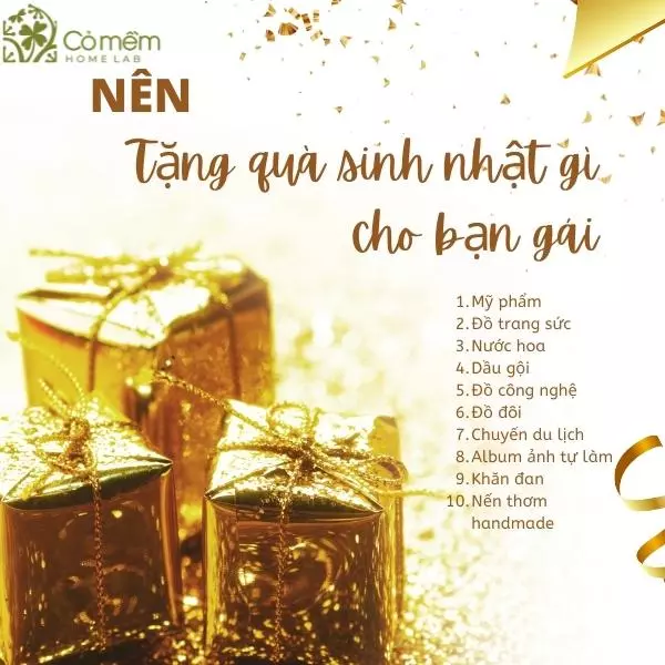 Nên Tặng Quà Sinh Nhật Gì Cho Bạn Gái? 35+Món Quà "Độc Nhất"