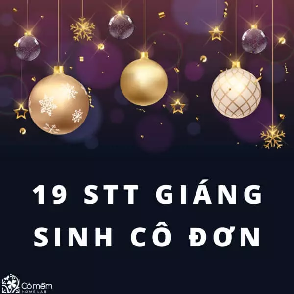 stt giáng sinh cô đơn