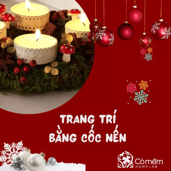 ý tưởng trang trí noel văn phòng